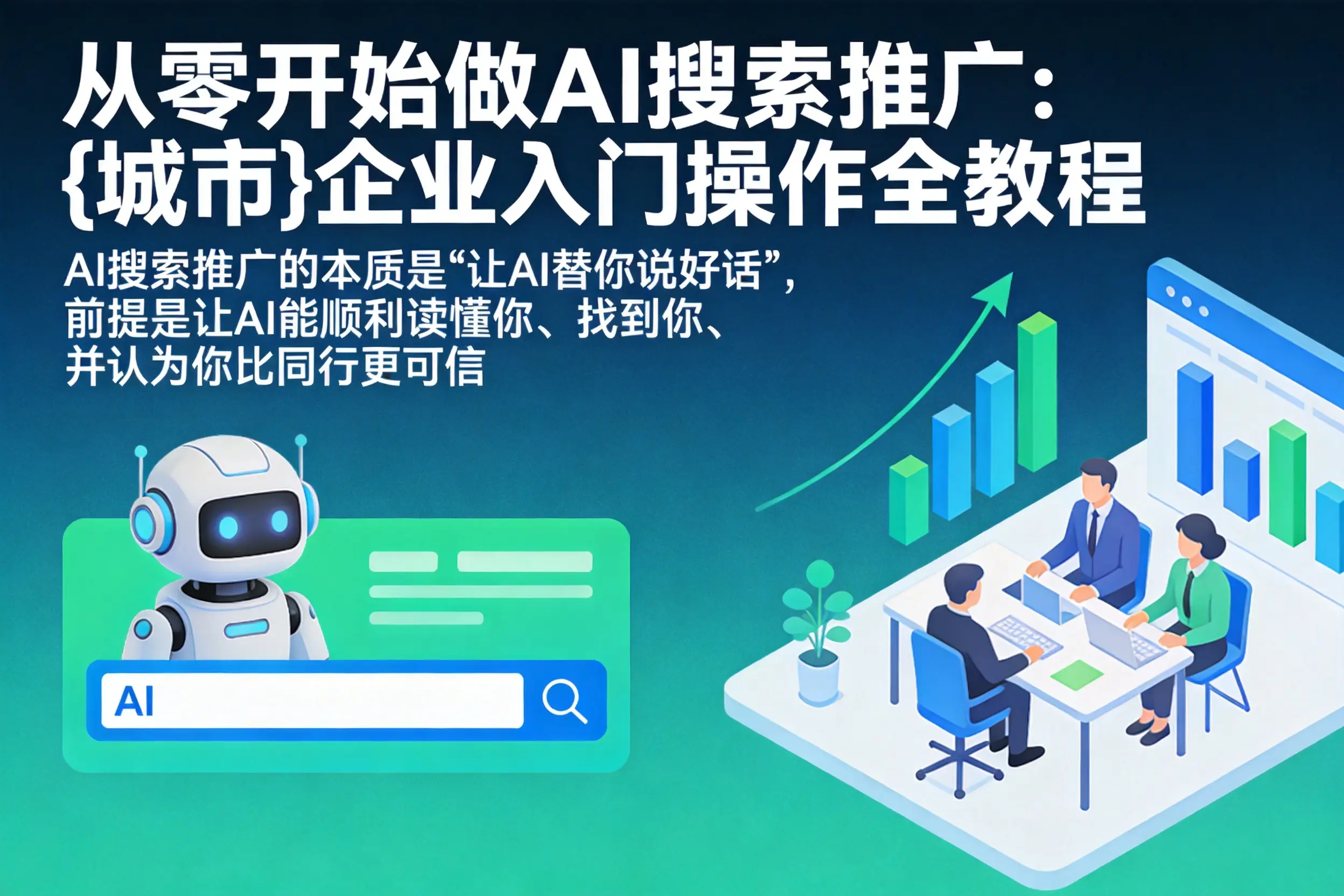 从零开始做AI搜索推广：曲靖企业入门操作全教程