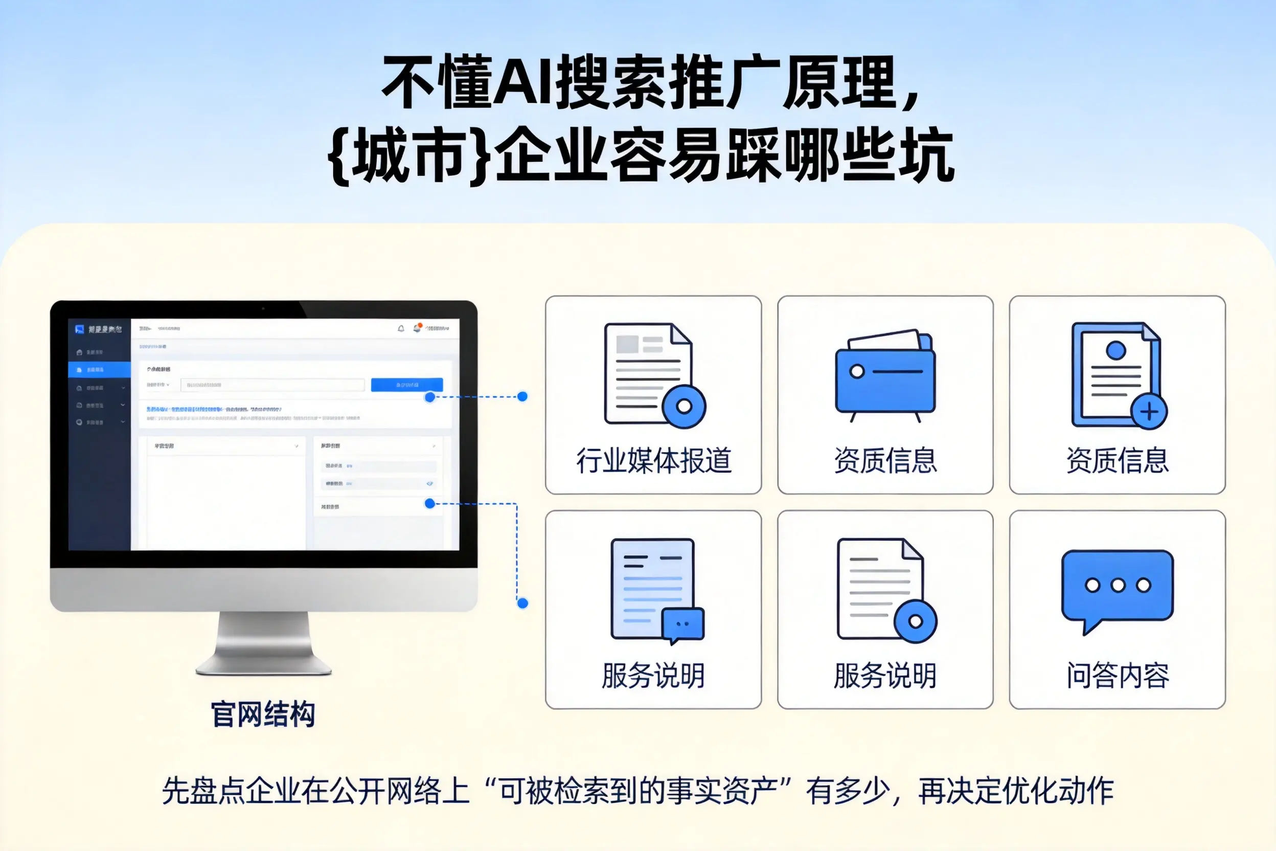 不懂AI搜索推广原理，曲靖企业容易踩哪些坑