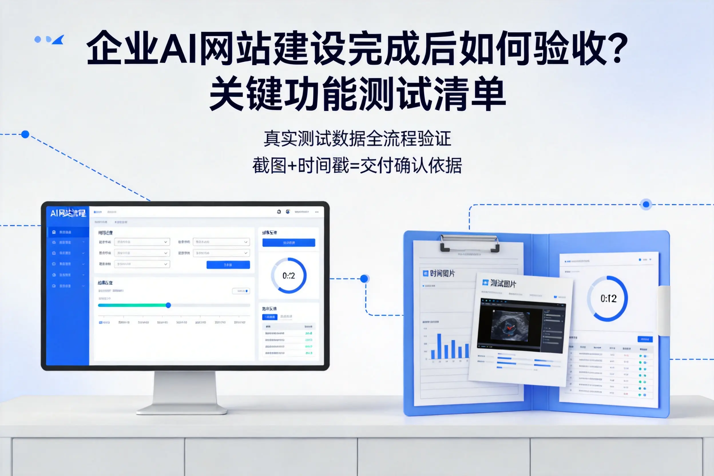 曲靖企业AI网站建设完成后如何验收？关键功能测试清单