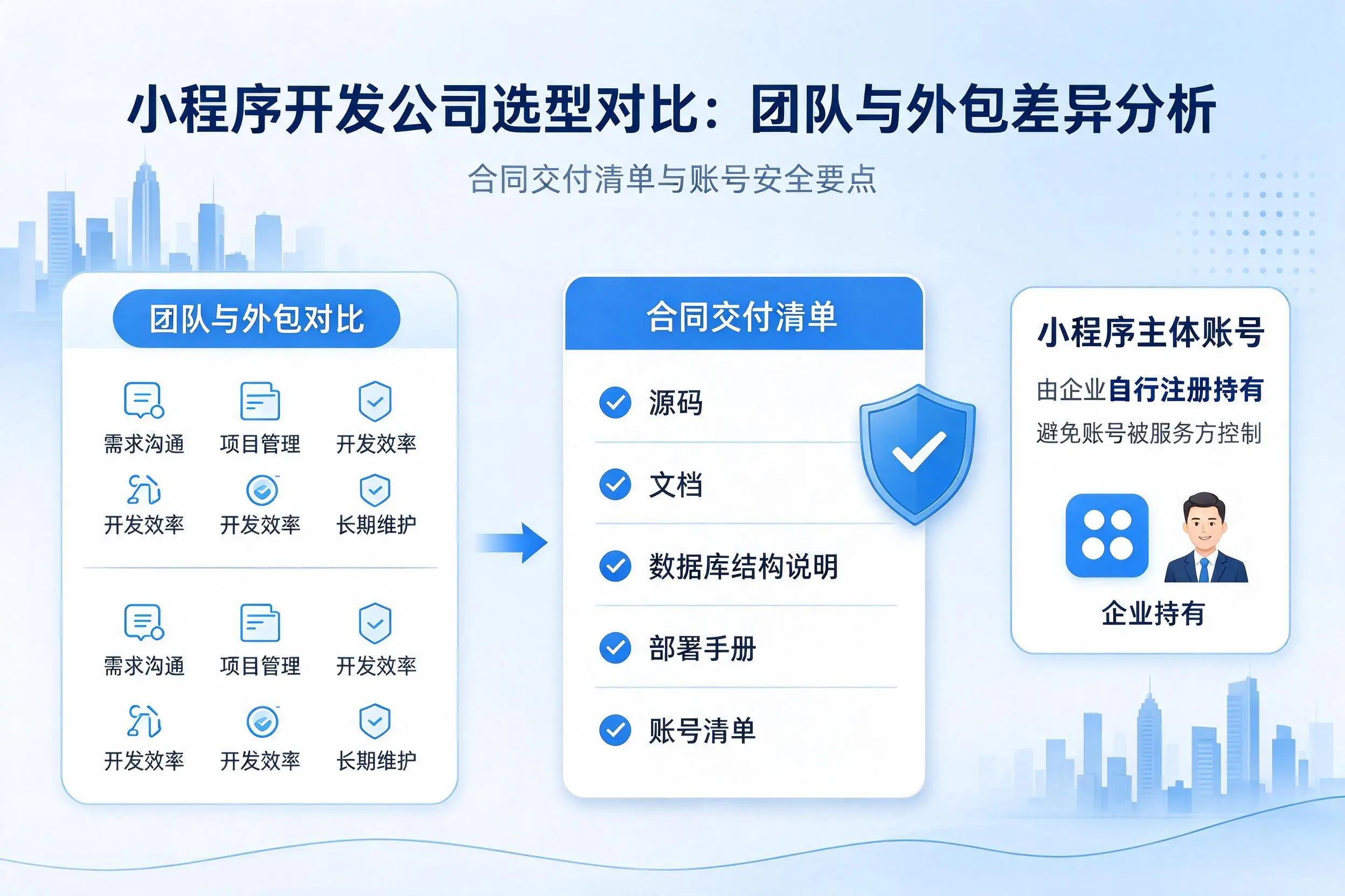 曲靖小程序开发公司选型对比：团队与外包差异分析