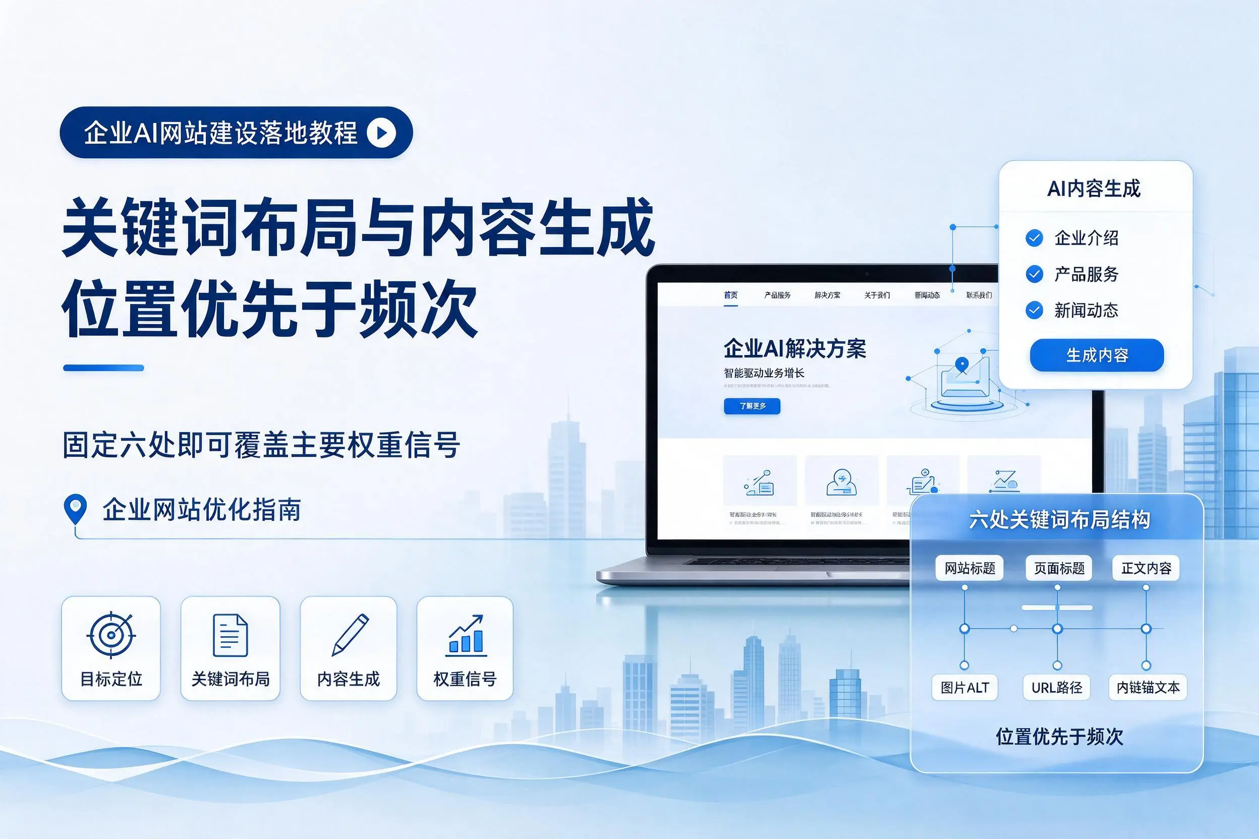 曲靖企业AI网站建设落地教程：关键词布局与内容生成